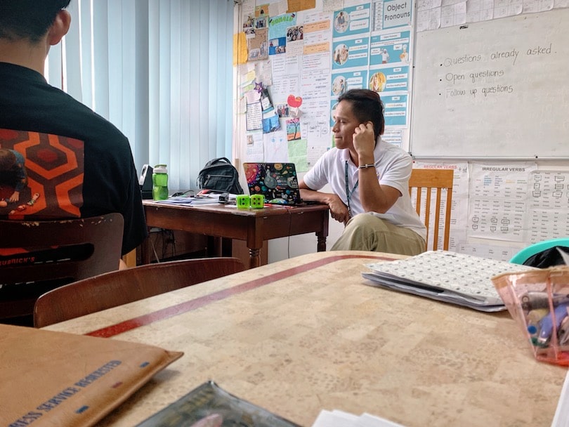 3d グループクラスの様子