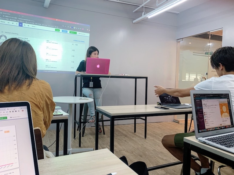 プログラミング授業の様子