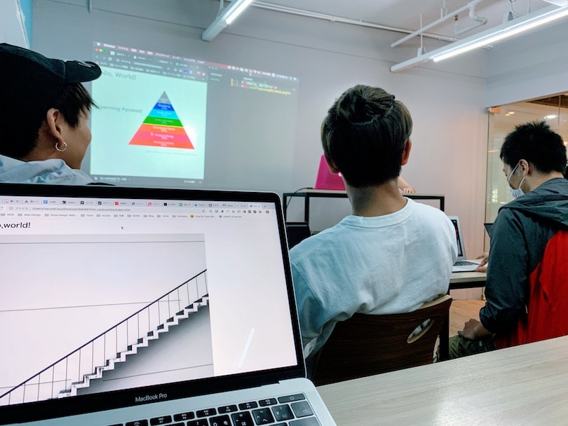 プログラミング授業の様子