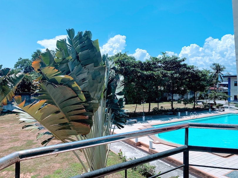 内部寮からの景色