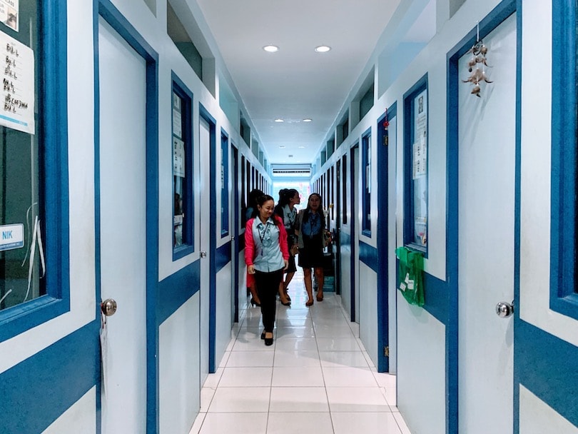 philinterの学校内の様子