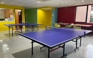 (GLOBAL LANGUAGE CEBU/グローバルランゲージセブ) 卓球台