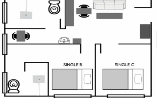 (PINES Main Campus/パインスメインキャンパス) 配置図