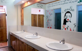 (API BECI The Cafe/アピベシザアカフェ) 洗面台