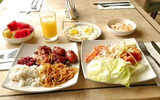 (Universe English/ユニバースイングリッシュ) Cebu Grand Hotel ご飯