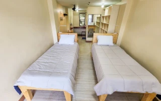 (Baguio JIC/バギオジェイアイシー) 2人部屋 ベッド(2)